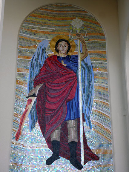 St. Mary Front - Archangel Michael (Close)